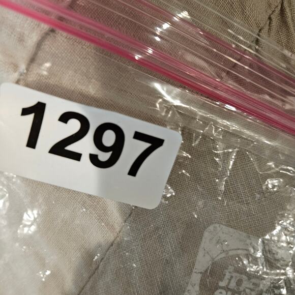 Modamalfi Top 100% Linen Made in Italy Natural Cropped Art 3521 Medium Womens - Picture 11 of 11